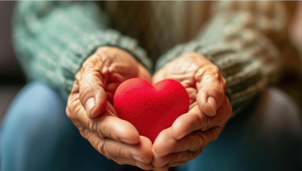 Peaceful backyard patio at Harmony House — a serene outdoor retreat